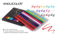 Load image into Gallery viewer, ANGLICOLOR 12 or 6 Colours Coloured Eyeliner, Matte Liquid Eyeliner Set, Long Lasting Waterproof Neon Eyeliner Pen,  (12 Colors) or (6 Colors)