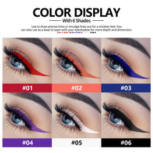 Load image into Gallery viewer, ANGLICOLOR 12 or 6 Colours Coloured Eyeliner, Matte Liquid Eyeliner Set, Long Lasting Waterproof Neon Eyeliner Pen,  (12 Colors) or (6 Colors)