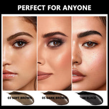 Load image into Gallery viewer, ANGLICOLOR 3 Colors Eyebrow pomade and Double ended Eyebrow Brush