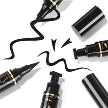 Load image into Gallery viewer, ANGLICOLOR 2 Pens Winged Eyeliner Stamp, Matte Liquid Eyeliner for All Eye Shapes