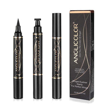 Load image into Gallery viewer, ANGLICOLOR 2 Pens Winged Eyeliner Stamp, Matte Liquid Eyeliner for All Eye Shapes