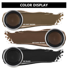 Load image into Gallery viewer, ANGLICOLOR 3 Colors Eyebrow pomade and Double ended Eyebrow Brush