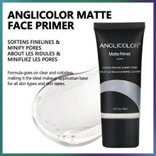 Load image into Gallery viewer, ANGLICOLOR Primer Face Foundation Primer Makeup Primer For All Skin Types,Long Lasting Hydrating Smoothing Isolated Moisturizing Oil Free Effect Make Up Base,Pore Minimizer (30ml)